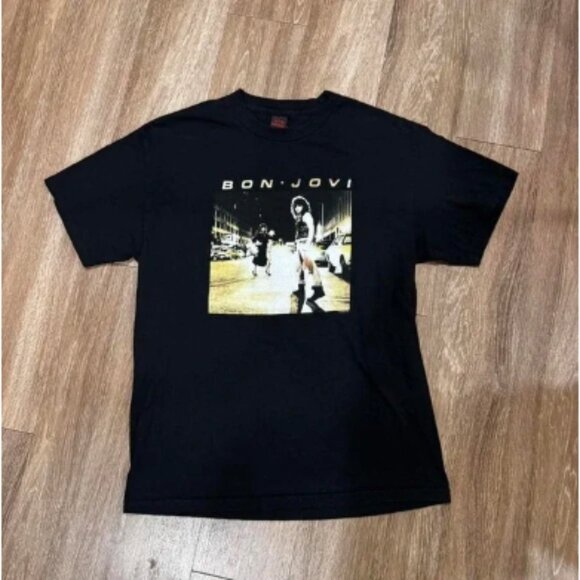 vintage y2k bon jovi band music t shirt - Picture 1 of 3